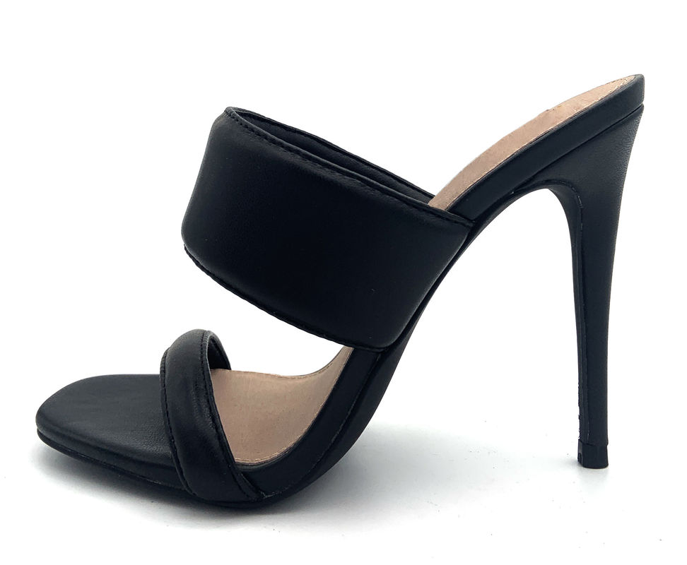 نساء بدون ظهرها الكعب الكبيرة مع الكعب الكبيرة Stiletto نوع الكعب
